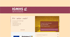 Desktop Screenshot of igmhs.de